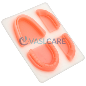 แผ่นเย็บประสานสำหรับการเย็บทางการแพทย์แผ่นฝึกฝนการเย็บซิลิโคนแผ่นเย็บ3ชั้นสำหรับนักเรียนทางการแพทย์โดย vaslcare - Product Image 1