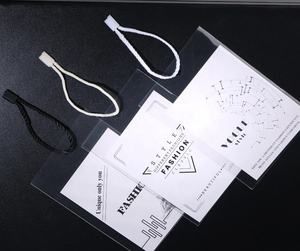 Étiquettes personnalisées pour vêtements avec étiquette de col en papier blanc, étiquette de marque personnalisée pour <span class=keywords><strong>t</strong></span>-shirts, robes, vestes et articles élégants - Product Image 6