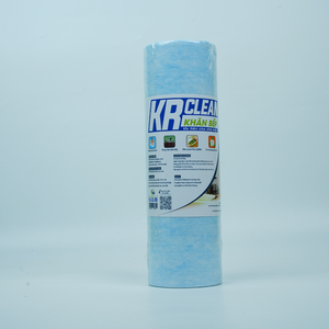 Krclean lingettes de cuisine vertes 100 feuilles 20x20cm serviettes de table absorbantes pour nettoyer les surfaces de cuisine rouleau de serviettes en papier - Product Image 2