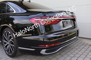 Audi A8 2023 d'occasion, voiture de luxe, conduite à gauche, moteur 4L, boîte de vitesses automatique manuelle, sièges en cuir, couleurs intérieures claires et foncées, Camry - Product Image 4