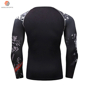 Rashguard de compression pour homme – Logo imprimé personnalisé, haute qualité, séchage rapide, vêtements de performance à prix abordable - Product Image 2
