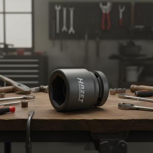 Hazet 6-Point Square <b>Impact</b> <b>Socket</b> 1'' Short - Product Image 3