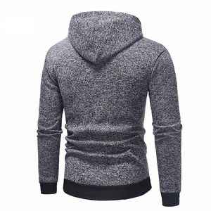 Sudaderas con capucha ajustadas de algodón 100% para hombre, logotipo personalizado OEM, impresión Digital de la más alta calidad, bordado, teñido liso - Product Image 4