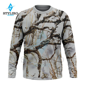Men's Snow <b>white</b> camo Cotton <b>Shirt</b> Men's Full <b>Long</b> <b>Sleeve</b> <b>Shirt</b> Hiking Climbing real tree Hunting Outdoor Casual <b>Shirt</b> - Product Image 3