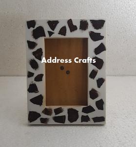 Marco de Fotos de Calidad Única, Color Ojo de Tigre, Resina y Tablero MDF, Decoración de Pared y Mesa para el Hogar, Marco de Resina para Decoración - Product Image 5