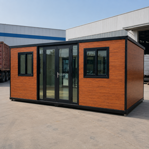 Maison modulaire en conteneur moderne avec revêtement en bois <span class=keywords><strong>pour</strong></span> bureau, camping et chantier - Product Image 6