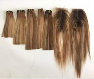 Máquina de extensiones de cabello Remy virgen Natural sin procesar 100%, doble trama, onda profunda suelta, todos los colores, onda Natural Bonestraight de lujo - Product Image 5