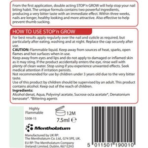 STOP N GROW - Suministros para Uñas, Disuasivo Efectivo para Morder las Uñas - Product Image 6