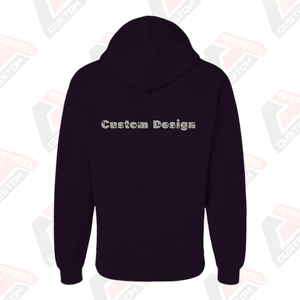 Personalizable Lavado Ácido Pullover Capucha Lentejuelas Decoración de Algodón de Alta Calidad para Mujeres Hombres Tallas Grandes Invierno Logotipo Personalizado Imprimir - Product Image 2