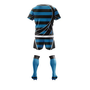 Bajo MOQ Último diseño Uniforme de rugby Transpirable Ropa deportiva al aire libre Uniforme de Rugby para unisex - Product Image 3