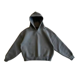 OEM Service <b>Men's</b> Unisex Loose Plain Solid Blank Cotton Polyester Hoodie Dongguan Printed Fleece - Product Image 5