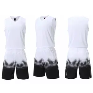 2025 meilleure qualité vêtements de sport basket-ball uniforme personnalisé conception confortable Polyester équipe basket-ball maillot et short pour hommes - Product Image 6