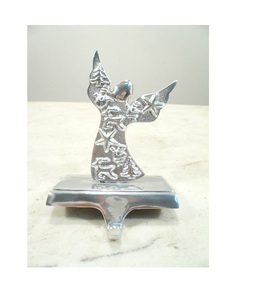 Unique Design Aluminium Polished Deer Head Design <b>Stocking</b> <b>Holder</b> for Home Living Room Office Decorative <b>Stocking</b> <b>Holder</b> - Product Image 1