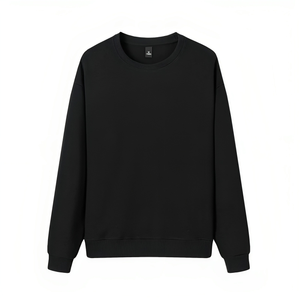 New Design Christmas Wholesale Pullovers 360gsm Cotton Drop Shoulder Solid Color Blank Custom Crewneck Sweatshirts - Product Image 6