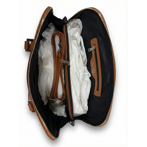 Borsa Strutturata in Vera Pelle Dollar - Made in Italy - Art. 26000" - Product Image 6