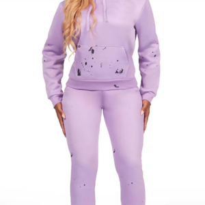 Sudadera con Capucha Bordada para Mujer, Elegante y Cómoda, de Invierno, Tejido de Felpa 100% Algodón de Alta Calidad para Deportes y Moda - Product Image 5