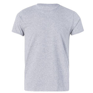 Vente en gros 100% coton T-Shirt pour homme imprimé personnalisé sérigraphie à l'acide motif solide 220 grammes poids formel uni blanc - Product Image 2