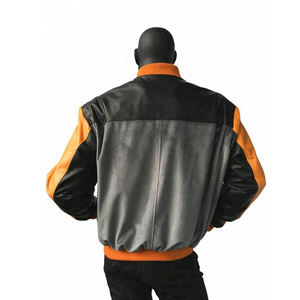 Chaquetas de cuero natural fuertes a la moda casual estilo moto con bolsillos con cremallera inviernos mejores chaquetas a prueba de viento al por mayor - Product Image 2