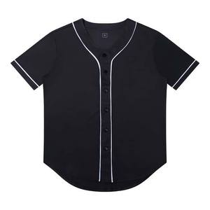 Maillot de baseball pour homme à col en V personnalisé avec broderie et sublimation, 100% polyester, pull-over adulte, chemise de sport multicolore - Product Image 5