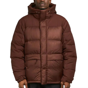 Chaqueta de Invierno para Hombre, Impermeable, de Secado Rápido, con Cuello Alto, Logotipo Frontal, Personalizable, al por Mayor - Product Image 1