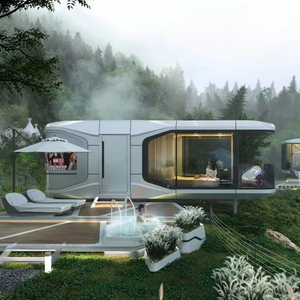 Cápsula Espacial Prefabricada para Exteriores, Casa Cápsula Móvil, Cabaña Moderna Diseñada para Complejos Turísticos, Parques de Ocio, Pueblos Vacacionales y Campamentos - Product Image 1