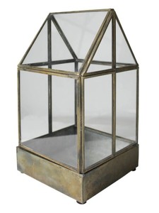 Terrario de plantas de metal y vidrio de nuevo diseño con soporte de metal para el hogar, sala de estar, decoración de hotel, artículo de uso - Product Image 5