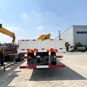 China Shacman 8x4 16 Tonnen Knickarm-LKW mit Kran Hydraulischer Mobilkran-LKW - Product Image 6