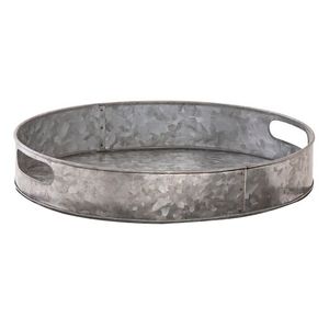 Bandeja galvanizada de primera calidad con asas Bandeja galvanizada de Decoración de mesa de Diseño Estándar de proveedores de venta al por mayor - Product Image 4