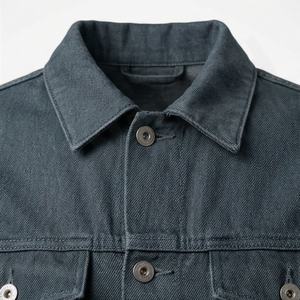 Vestes en jean en gros, d'occasion, unisexes, manteaux en jean pour hommes et femmes, style décontracté, disponibles en vrac, tendance, couleur personnalisée - Product Image 4