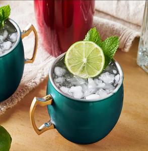 Haute Qualité Moscou Mule Chope À Bière Fonction Personnalisée Professionnel Barware Outils Écologique Cuivre et PC Matériel Bet Vente - Product Image 4