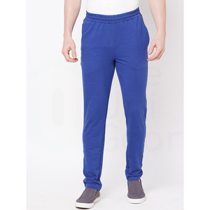 Pantalon décontracté pour homme en coton 100% léger de haute qualité, respirant, écologique, séchage rapide, avec cordon de serrage, coupe droite et incurvée - Product Image 1