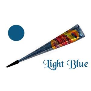 Cono de purpurina de Henna azul súper conveniente | 25gm en cada pieza - Product Image 4