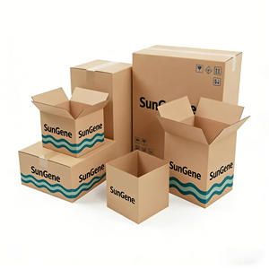 Cajas Corrugadas Autoensamblables de 5 Capas de Alta Resistencia, Materiales Reciclados, Estampado en Caliente, Personalizables para Maquinaria Industrial - Product Image 6