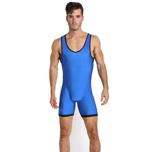Customized Sublimation High Quality Dry Wrestling <b>Singlet</b> <b>Men</b> Wrestling Wears Design Own Custom Logo <b>Singlets</b> - Product Image 1