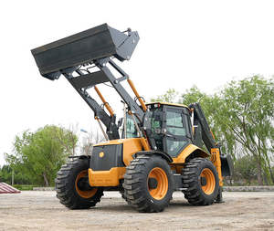 Remorque tractable d'occasion 360 °   Pelle hydraulique pour sites isolés, pelle rétrocaveuse, excavatrice, chargeuse - Product Image 4