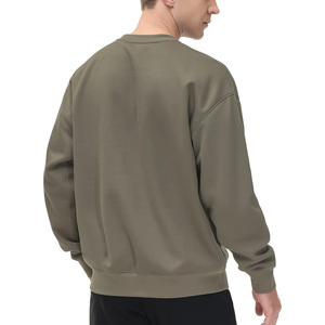 Fournisseur OEM personnalisé de sweat-shirt confortable pour hommes avec impression de logo en tissu mélangé de coton et support de marque privée - Product Image 2