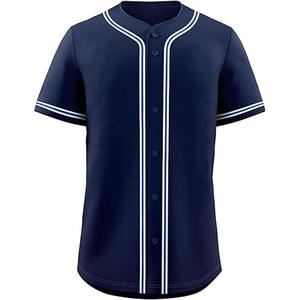 Conjunto de uniforme de béisbol personalizado TF, ropa de softball transpirable con patrón de sublimación, estampado de logotipo bordado, camisetas de Jersey suaves - Product Image 1