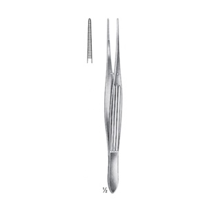 Pinzas de Disección McIndoe con Mandíbula Serrada, Instrumentos Quirúrgicos de Primera Calidad, 15 cm de Longitud Total, Manuales, Certificación ISO13485, SIGAL - Product Image 1