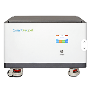 Batterie de stockage d'énergie domestique haute tension empilable 10 kWh, batterie solaire au lithium pour onduleur hybride, sur pied, IP66 - Product Image 1
