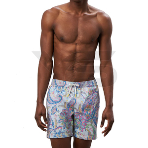 Men's Custom Logo Fitness Board Shorts Quick Dry Sublimated Casual Beach & Jogger Street Swim Shorts - Product Image 3