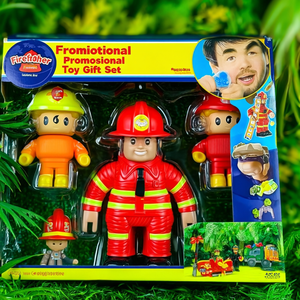 <b>Firefighter</b> Promotional Toy <b>Gift</b> Set - Product Image 3