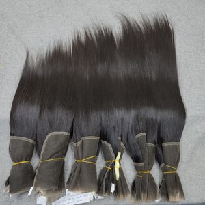 Dream Hair Hanoi Closure vierge vietnamienne T01, double trame machine, toutes couleurs, 36 pouces, 100g, permanente - Product Image 5