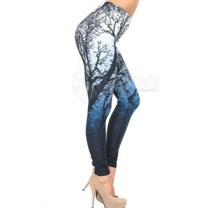 Legging uni respirant décontracté de haute qualité à taille mi-haute pour femme, idéal pour le fitness, faible MOQ - Product Image 3