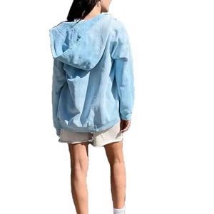 Sudadera con capucha de algodón 2024 de alta calidad para hombre 100% personalizada, jersey de ganchillo de 355GSM, lavado con ácido, estilo Vintage desgastado, Invierno ODM - Product Image 5