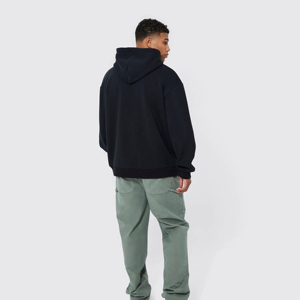 Sweat-shirt à capuche imprimé puff pour homme et femme, surdimensionné, décontracté, streetwear, mode, confortable, chaud, pull à manches longues, automne hiver 2025 - Product Image 4