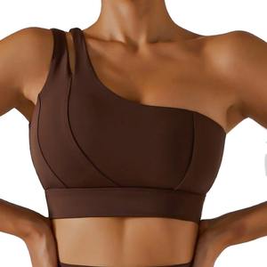 Ensemble de yoga à soutien moyen personnalisé pour femmes Soutien-gorge et leggings de sport sans couture 2 pièces pour le fitness et l'entraînement pour l'entraînement et la salle de sport - Product Image 1