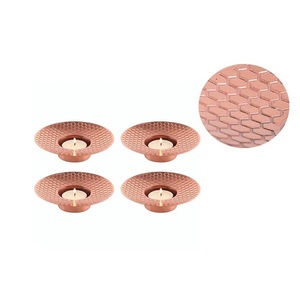 Hexagon pattern tabletop votive <b>holder</b> indoor & outdoor <b>tealight</b> candle <b>holder</b> for home hotel office wedding party decoration - Product Image 2