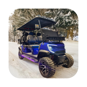 รถเข็นกอล์ฟไฟฟ้าแบบยกแบตเตอรี่ลิเธียมอัจฉริยะ6ที่นั่ง - Product Image 5