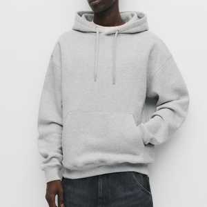 Sudadera con Capucha Deportiva Informal para Hombre, Sudadera con Capucha de Hombros Caídos, 430 g/m², 100 % Algodón, Logotipo Personalizado, Felpa Gruesa, Ecológica - Product Image 6