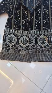 Export Quality Luxurious <b>Velvet</b> Knitted Daman Work Material for Wedding Designer Suits Kurtis & Ethnic Wear - Product Image 5